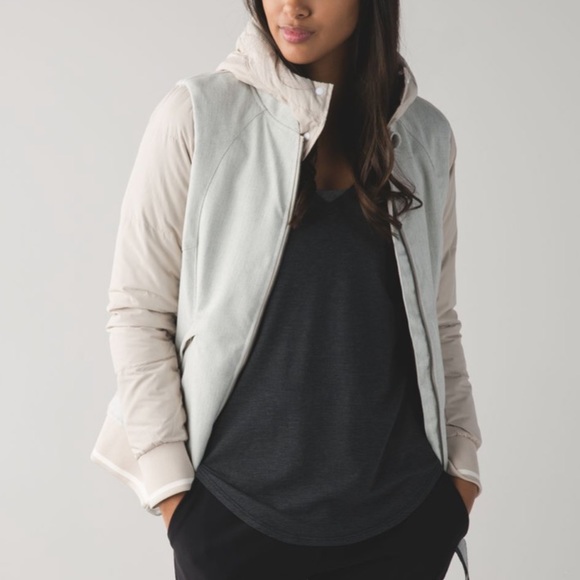 lululemon athletica Jackets & Blazers - Lululemon Chilly Bomber Goose Down Winter Jacket
